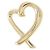 Tiffany & Co Orecchino Tiffany Loving Heart (orecchino singolo) in oro giallo 18K