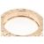 Bulgari Anello Bvlgari B.zero1 a 1 banda in oro rosa - vista 3