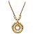 Autre Marque Collana con pendente Napier Bamboo D'oro
