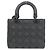 Borsa Christian Dior Lady Medium M0565SLOI Nero - vista 2