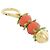 Loewe Strawberry Charm C621232XM9 Rosso D'oro - vista 2