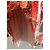 Vestido de verano floral de seda Cacharel Castaño Rosa Roja Beige Verde - vista 5