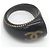 Anello in resina marrone scuro Chanel - vista 4