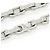 Collana a Catena Monogram Louis Vuitton M00307 Argento - vista 3