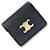 Céline Celine Triomphe Small Flap Wallet Schwarz