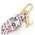 Accessorio Portachiavi Louis Vuitton Rosa D'oro - vista 3