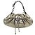 BORSA A MANO BURBERRY WARRIOR DRAWSTRING HOBO IN PELLE GOLDEN AND BAG D'oro