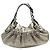 BORSA A MANO BURBERRY WARRIOR DRAWSTRING HOBO IN PELLE GOLDEN AND BAG D'oro - vista 2
