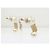 NUOVI ORECCHINI DIOR TRIBALES LOGO CD PERLE IN METALLO DORATO D'oro - vista 3