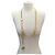 VINTAGE GÜRTEL COLLIER CHANEL SAUTOIR MEDAILLON KETTE NECKLACE BELT Golden - Ansicht 9