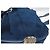 LANCEL BRIGITTE BARDOT BB HANDBAG A04801 ALCANTARA BLUE SHOULDER BAG - view 16