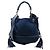 LANCEL BRIGITTE BARDOT BB HANDBAG A04801 ALCANTARA BLUE SHOULDER BAG - view 2