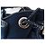 LANCEL BRIGITTE BARDOT BB HANDBAG A04801 ALCANTARA BLUE SHOULDER BAG - view 7