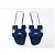 Hermès SCARPE SANDALI HERMES ORAN MULES H021056Z 39.5 BLU NAVY - vista 5