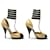 CHANEL SCHUHE G25892 SOCK PUMPS 40 AUS BICOLOR-LEDER SHOES  - Ansicht 3