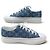 NEUE LOUIS VUITTON STELLAR 1A4WTV MONOGRAM DENIM CANVAS 39 SNEAKERS Blau - Ansicht 2