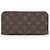 Portafoglio Louis Vuitton Limited Edition Monogram Canvas Ikat Insolite Marrone - vista 3