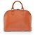 Borsa Satchel Louis Vuitton Monogram Vernis Alma PM Arancione - vista 3