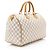 Borsa Louis Vuitton Damier Azur Speedy 35 Blu - vista 2