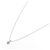 Autre Marque Collana di diamanti PT900 PT850 Argento - vista 2