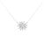 Autre Marque Collana di Diamanti Au750 Argento