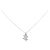 Autre Marque Collana di diamanti PT900 PT850 Argento