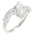 Autre Marque Pt900 Diamantring Silber