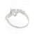 Autre Marque Pt900 Diamantring Silber - Ansicht 3