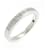 Autre Marque Pt900 Diamantring Silber