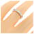 Autre Marque Pt900 Diamantring Silber - Ansicht 5