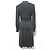 Autre Marque Vestido de seda ISSA LONDON Negro - vista 2