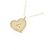 Autre Marque Collana Cuore con Diamanti Au750 D'oro - vista 4