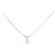 Autre Marque Collana di diamanti Pt900 Pt850 Argento