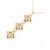 Autre Marque Collana di diamanti Au750 D'oro - vista 3