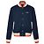 Louis Vuitton Elegante Varsity Jacke Regular Fit Blau