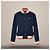 Louis Vuitton Elegante Varsity Jacke Regular Fit Blau - Ansicht 2