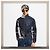 Louis Vuitton Monogram Track Top Regular Fit Blau - Ansicht 3