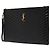 Saint Laurent Clutch Matelassé Monogram Gold Large Nera Nero - vista 6