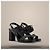 Sandali Louis Vuitton Mare Neri in Pelle Nero - vista 2
