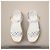 Louis Vuitton Sandalo platform Maya White Bianco - vista 4