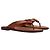 Louis Vuitton Sandali Sunset Thong Cognac Brown Marrone