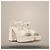 Louis Vuitton Sandalo platform Mare Ecru White Bianco - vista 2