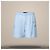 Louis Vuitton Bermudas de chambray signature bordadas Regular Fit Azul - vista 2