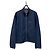Dior Ring Embroidered Denim Bomber Jacket Blue