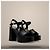 Louis Vuitton Sandalo platform Mare Black Nero - vista 2