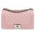 Chanel Bolso de hombro Boy de piel caviar rosa Medium