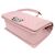 Chanel Bolso de hombro Boy de piel caviar rosa Medium - vista 2