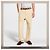 Louis Vuitton Chinos Relaxed Regular Fit Castaño - vista 3