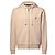 Louis Vuitton Sudadera con capucha y cremallera con firma Castaño