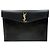 Saint Laurent Clutch Uptown a Busta Monogramma Nera - vista 2